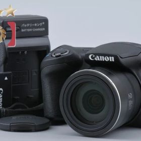 【中古】Canon キヤノン PowerShot SX400 IS ブラック コンパクトデジタルカメラ