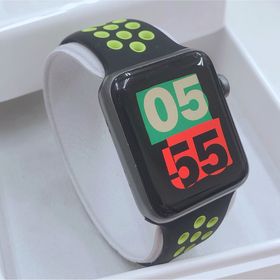 アップルウォッチ(Apple Watch)のアップルウォッチ series3 黒 42mm Apple スマートウォッチ(その他)