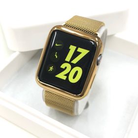 アップルウォッチ(Apple Watch)のアップルウォッチ series3 NIKE セルラー 42mm黒 Apple(その他)