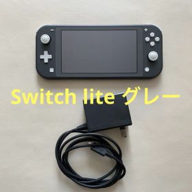 任天堂 Switch ライト グレー 充電器付き