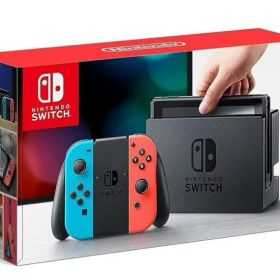 【新品】1週間以内発送 任天堂 Nintendo Switch Joy-Con（L）ネオンブルー/（R）ネオンレッド HAC-S-KABAA Nintendo Switch本体 (バッテリー持続時間が長くなったモデル)