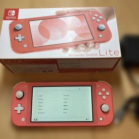 Nintendo Switch Lite コーラル本体