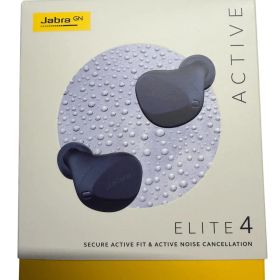 【新品未開封】Jabra ELITE4 ACTIVE ワイヤレスイヤホン ネイビー