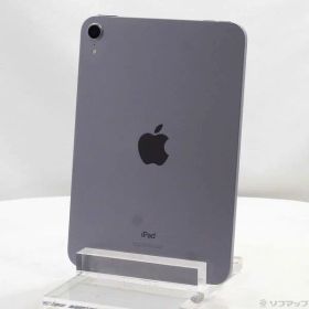【中古】Apple(アップル) iPad mini 第6世代 64GB パープル MK7R3J／A Wi-Fi 【352-ud】