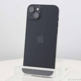 〔中古〕Apple(アップル) iPhone15 Plus 256GB ブラック MU0F3J／A SIMフリー〔276-ud〕