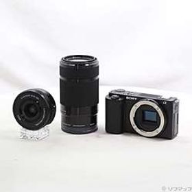 〔展示品〕 VLOGCAM ZV-E10Y ダブルズームレンズキット ブラック