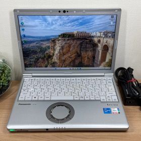 美品＞01164 軽量 Panasonic レッツノート CF-SV1 NVMe 16GB/256 第11世代 Office2024 ノートPC