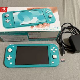 Nintendo Switch Lite ターコイズ SDカード付