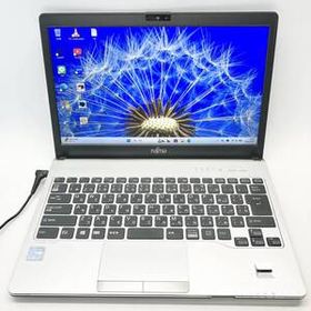 ★コンパクト13.3型★7世代Core-i5 メモリ8GB SSD フルHD DVD カメラ Wi-Fi 指紋認証 ノートパソコン 富士通 LIFEBOOK S937/T FMVS11001 b