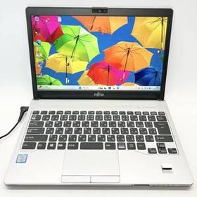 ★コンパクト13.3型★7世代Core-i5 メモリ8GB SSD フルHD DVD カメラ Wi-Fi 指紋認証 ノートパソコン 富士通 LIFEBOOK S937/T FMVS11001 k