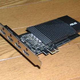 ASUS GT710-4H-SL-2GD5 ファンレスグラボ X1接続