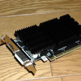 玄人志向 GT710 ファンレスロープロファイルグラボ