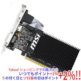 【中古】MSI製グラボ GT 710 1GD3H LP PCIExp 1GB