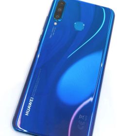 【3686】★美品★ ファーウェイ P30 lite MAR-LX2J ピーコックブルー 64GB ネットワーク利用制限無し SIMロック無し アンドロイド スマートフォン 白ロム