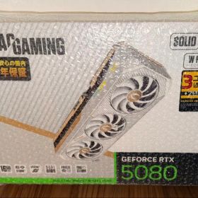 【新品・枯渇中】ZOTAC RTX 5080 SOLID OC White