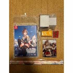 ニンテンドースイッチ(Nintendo Switch)のエビテン限定 新品 ライザのアトリエ３プレミアムボックス 3Dクリスタルセット(家庭用ゲームソフト)