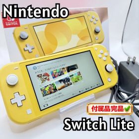 【極美品】Nintendo Switch Lite イエロー 本体 動作OK