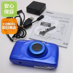 ニコン(Nikon)の超美品 COOLPIX S33 ブルー M777(コンパクトデジタルカメラ)