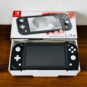 ニンテンドースイッチ(Nintendo Switch)のジャンク品 ブルスク Nintendo Switch Lite グレー(家庭用ゲーム機本体)