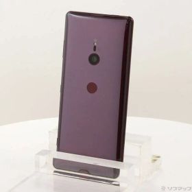 ソフマップ 〔中古品〕 Xperia XZ3 64GB ボルドーレッド SOV39 auロック解除SIMフリー【349】