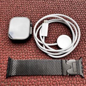 アップル(Apple)のApple Watch Ultra 2 Black ミラネーゼループ(その他)