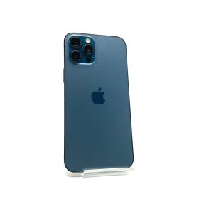 【全額返金保証】【最速発送】 iPhone 12 Pro Max 256GB Pacific Blue softbank 白ロム 動作確認済 79%