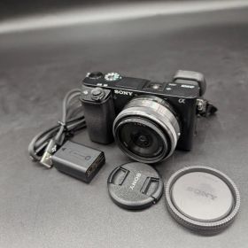 【動作良好】Sony α6100 SEL16F28 ミラーレス一眼