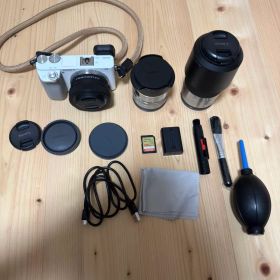SONY α6100 ボディ ホワイト レンズセット
