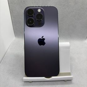 ●ハピネス SIMフリー iPhone14Pro 256GB ディープパープル バッテリー80%