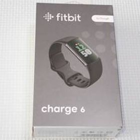 Fitbit Charge 6 ブラック スマートウォッチ iPhone対応/アンドロイド対応 GPS搭載/心拍計/睡眠スコア★新品未開封
