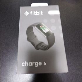 【新品未開封】 Fitbit Charge 6 Black case Obsidian band