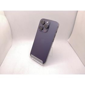 【中古】Apple 国内版 【SIMフリー】 iPhone 14 Pro 512GB ディープパープル MQ283J/A【三宮駅前】保証期間１ヶ月【ランクB】