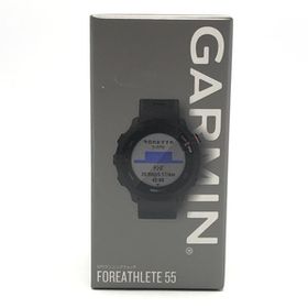 【中古】Amazflt GARMIN ForeAthlete 55 A2174 GPSランニングウォッチ 010-02562-43[240024488732]