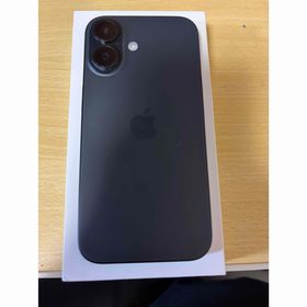 アップル(Apple)のiPhone16 128GB ブラック SIMフリー(スマートフォン本体)