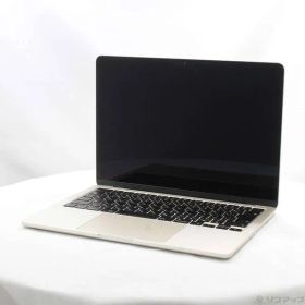 ソフマップ 〔中古品〕 MacBook Air 13.6-inch Early-2024 MXCU3J／A Apple M3 8コアCPU_10コアGPU 16GB SSD512GB スターライト 〔15.3 Sequoia〕【352】