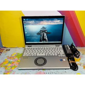 パナソニック(Panasonic)の美品 16GB CF-QV1 レッツノート 12型 2in1 タブレット 軽量(ノートPC)