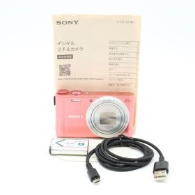 画面に若干擦れ傷がありますが■極上品■ SONY DSC-WX350-P ピンク