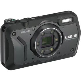 【中古】【1年保証】【美品】RICOH WG-6 ブラック