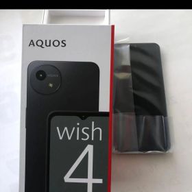 AQUOS wish 4 ブラック 本体