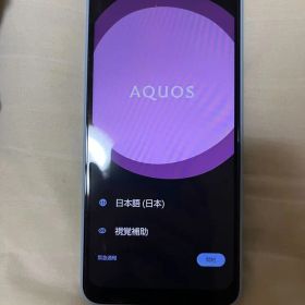 docomo AQUOS wish 4 ライトブルー