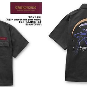 月姫 -A piece of blue glass moon- アルクェイド・ブリュンスタッド 刺繍ワークシャツ/GRAY-XL