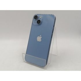 【中古】Apple docomo 【SIMフリー】 iPhone 14 256GB ブルー MPWN3J/A【津田沼】保証期間１ヶ月【ランクC】