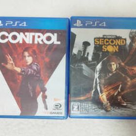 [PS4] CONTROL + inFAMOUS SECOND SON コントロール + インファマスセカンドサン ゲームソフト2本セット