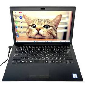 ★VAIO★薄型軽量13.3インチ 第7世代Core-i5 メモリ8GB SSD256GB フルHD カメラ付 Wi-Fi USB×3 ノートパソコン Office VAIO VJPG11C11N