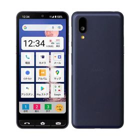 SHARP BASIO active SHG09[64GB] au ネイビー【安心保証】