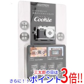 【１日と三太郎の日はポイント３倍！！】【新品】送料無料 SIGHTRON ミニデジタルトイカメラ Cookie NOA0002 ブラック