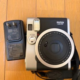instax mini 90 インスタントカメラ 本体 充電器付き