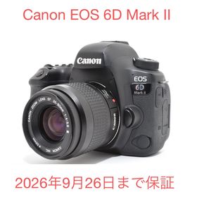キヤノン(Canon)のデジタル一眼レフカメラCanon EOS 6D Mark II 標準レンズセット(デジタル一眼)