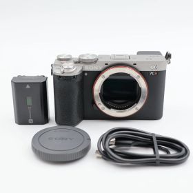 ■極上品■ SONY α7CR ボディ シルバー ILCE-7CR ミラーレス一眼カメラ ソニー