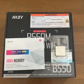 Ryzen5 5500 + MSI B550M PRO + DDR4 16GB